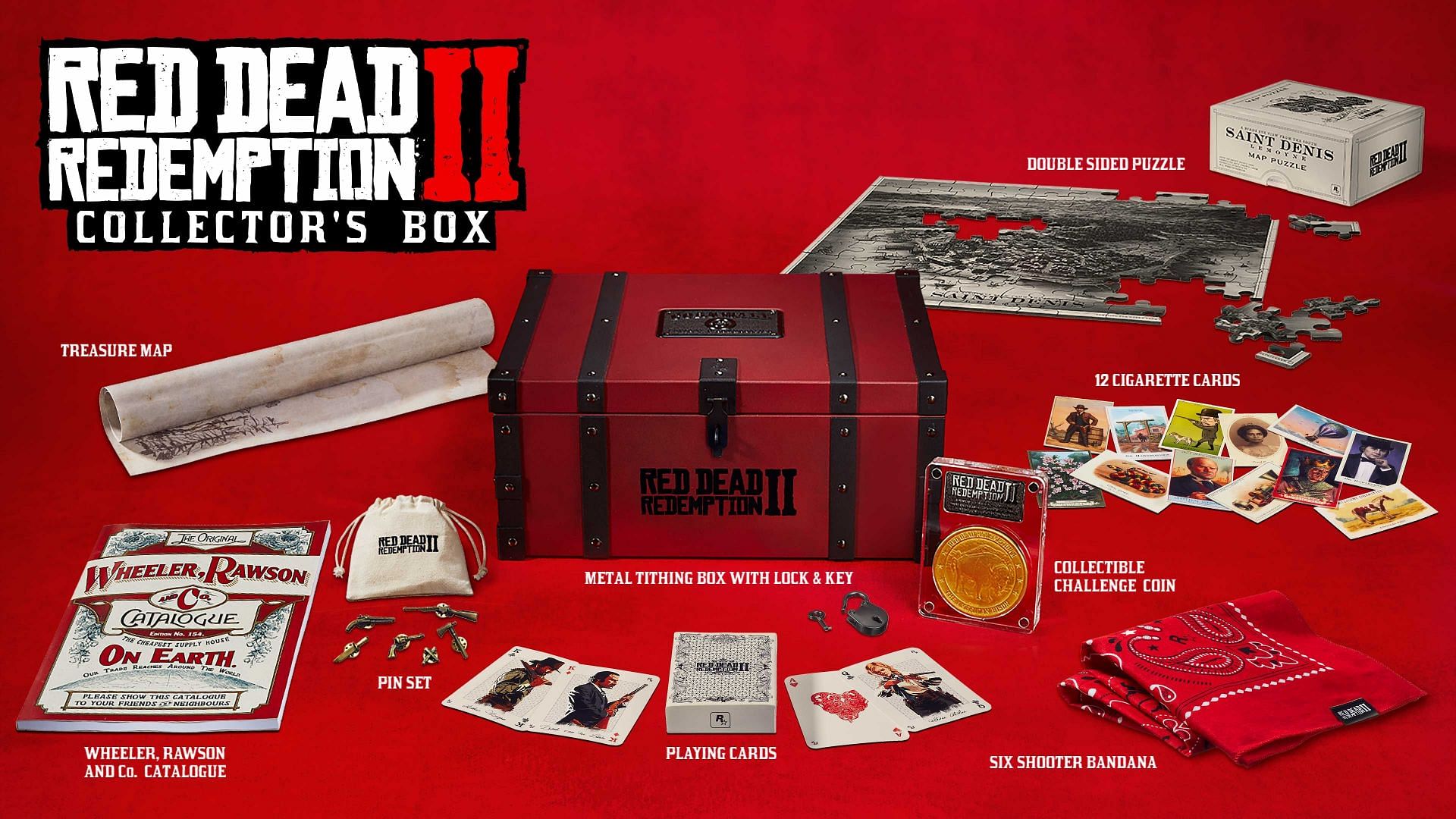 Red Dead Redemption 2 Collector's Box edition (Image via Rockstar Games)